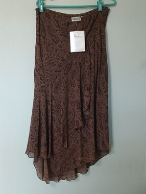 Kathie Lee Collection Brown  Skirt Size 12